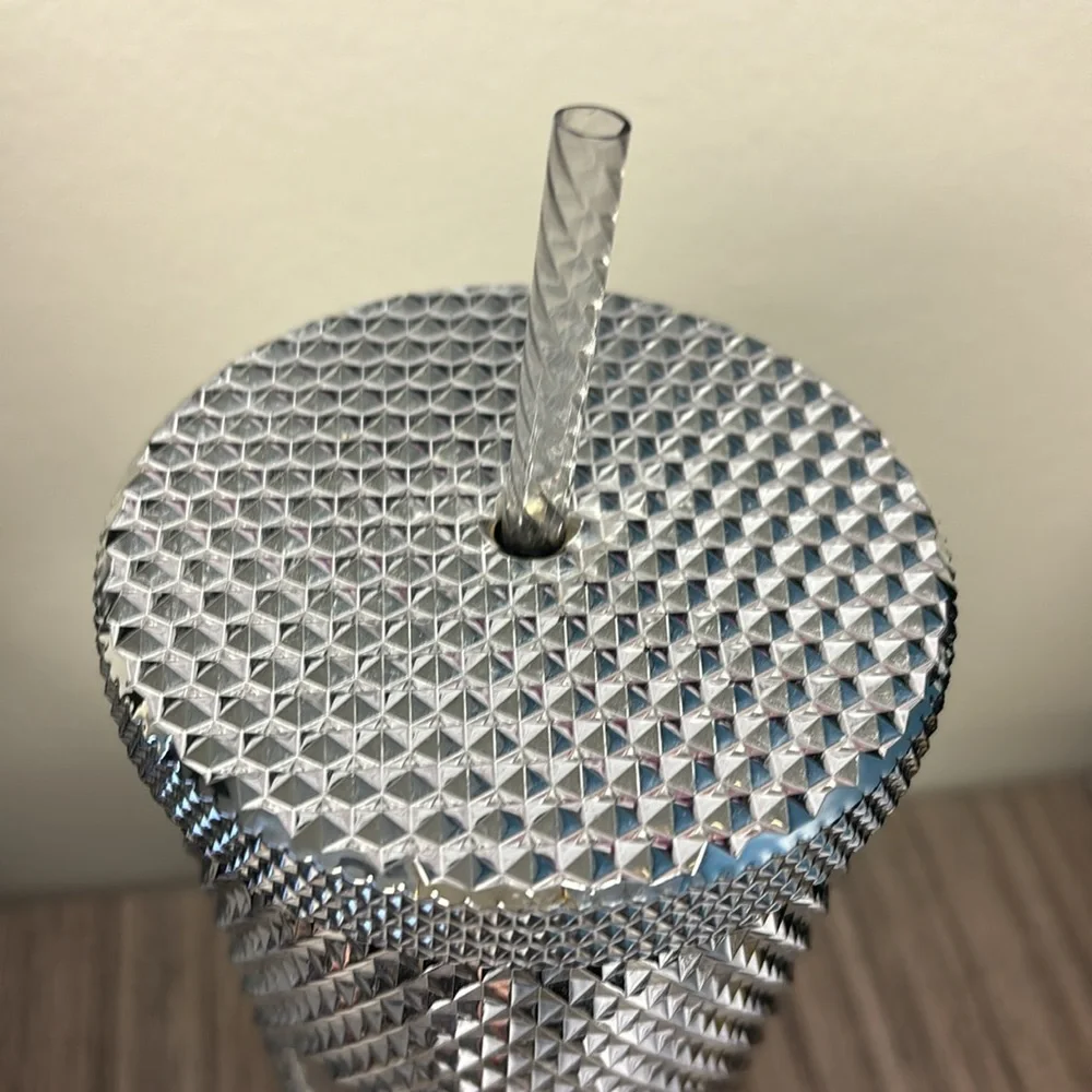 Starbucks Walt Disney World Silver Studded Tumbler